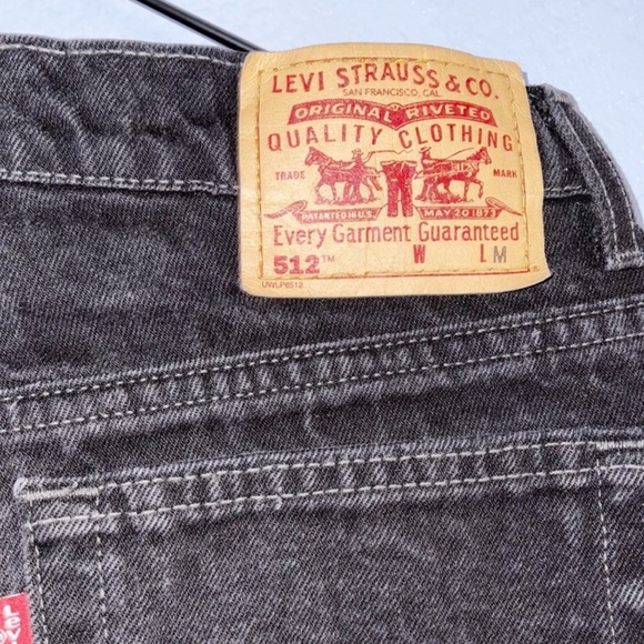 Levi's® 512 VINTAGE WOMENS MOM JEANS 28/12M - Picture 7 of 10